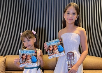 Gabriella Angel e Niely Angel: jovens autoras do livro “Calminho – e o poder de respirar” que transformam emoções