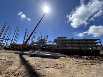 Hard Rock Hotel & Vacation Club Gramado avança com 8 mil m² de estrutura pré-moldada concluída