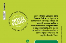 UniLeve: Unimed Alto Vale lança plano de saúde leve para o seu bolso