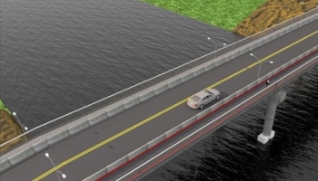 Nova ponte entre o Bremer e o Navegantes terá 192 metros de extensão
