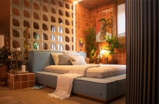 Quartos contemporâneos vão muito além da função destinada ao descanso