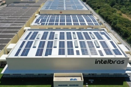Intelbras inaugura maior usina fotovoltaica em telhado do Sul do Brasil