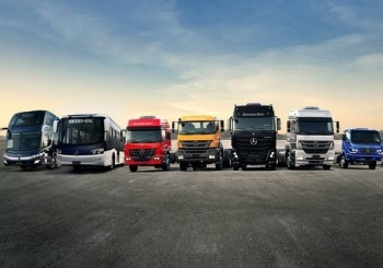 Banco Mercedes-Benz oferece plano sem entrada e com seis meses de carência na compra de caminhões e ônibus Mercedes-Benz 0km