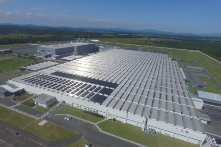 BMW Group amplia uso de energia solar para produzir veículos em Araquari