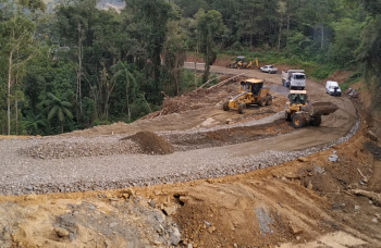 Pavimentação entre Rio do Sul e Presidente Getúlio deve ser concluída em junho