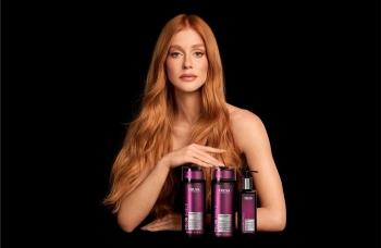 Marina Ruy Barbosa estrela divulgação de Color Shield, lançamento de TRUSS para cabelos coloridos